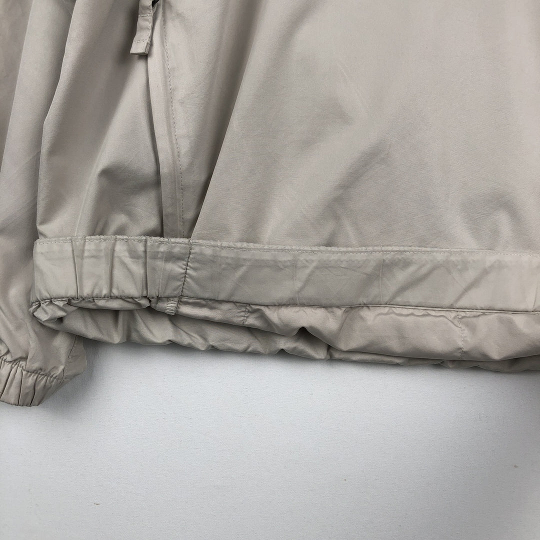 Nike Golf V-neck warm-up pullover, men's size L polyester Beige type Vintage Second Hand
