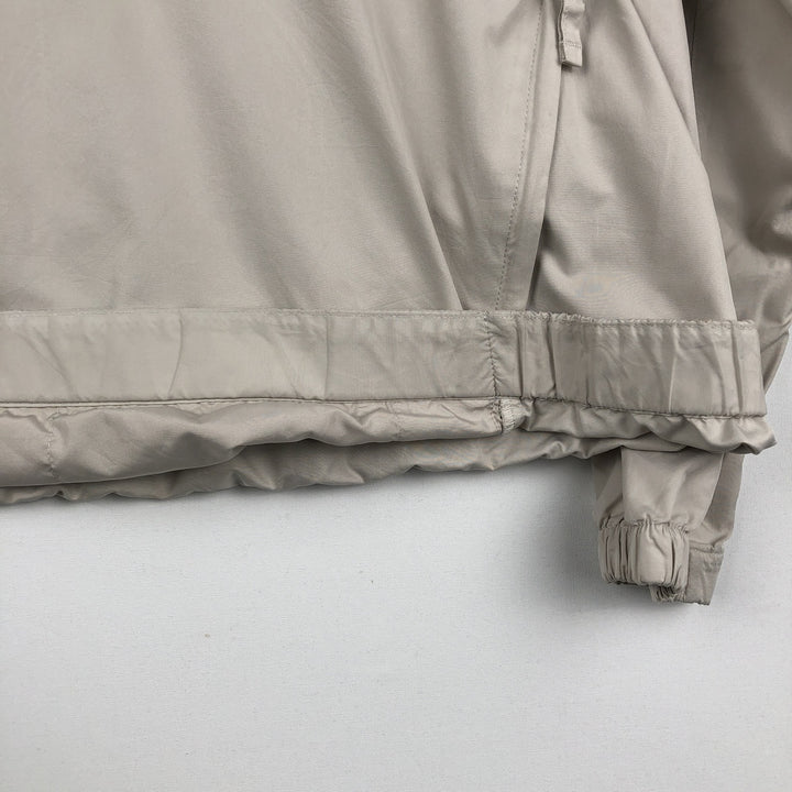Nike Golf V-neck warm-up pullover, men's size L polyester Beige type Vintage Second Hand