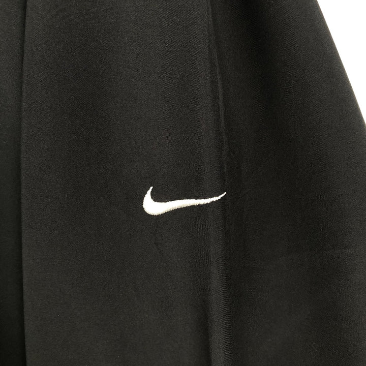 Nike Golf V-neck warm-up pullover, men's size M polyester black type Vintage Second Hand