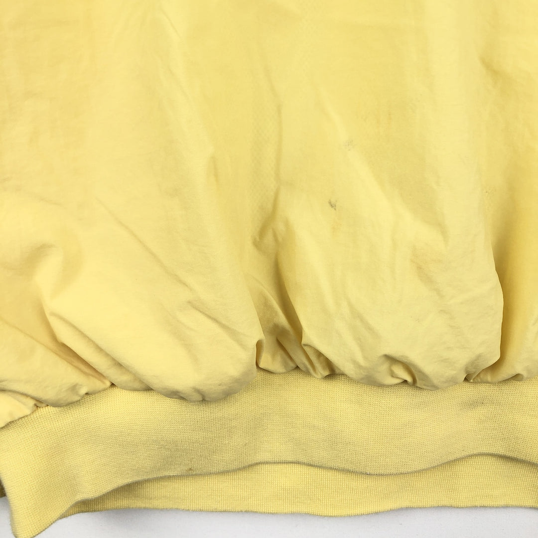 Ralph Lauren POLO by Ralph Lauren nylon pullover, men's size L Nylon yellow type Vintage Second Hand