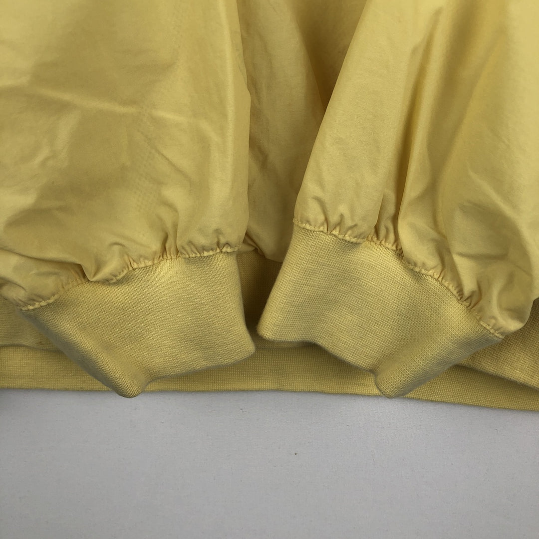 Ralph Lauren POLO by Ralph Lauren nylon pullover, men's size L Nylon yellow type Vintage Second Hand