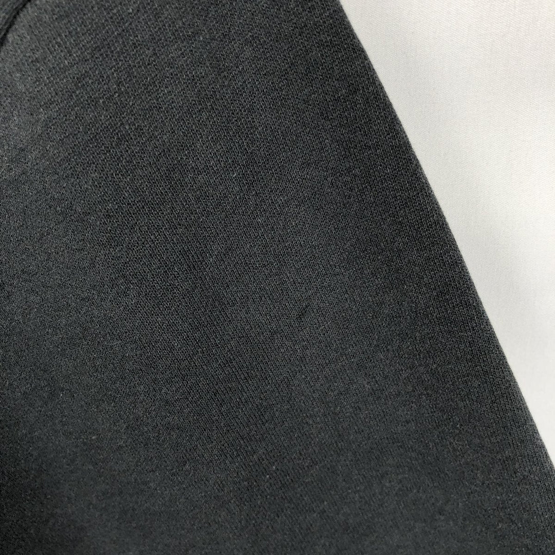 80s-90'S Jerzees Plain Blank Sweatshirt Trainer Made in USA Men's Size L Vintage cotton black type Vintage Second Hand