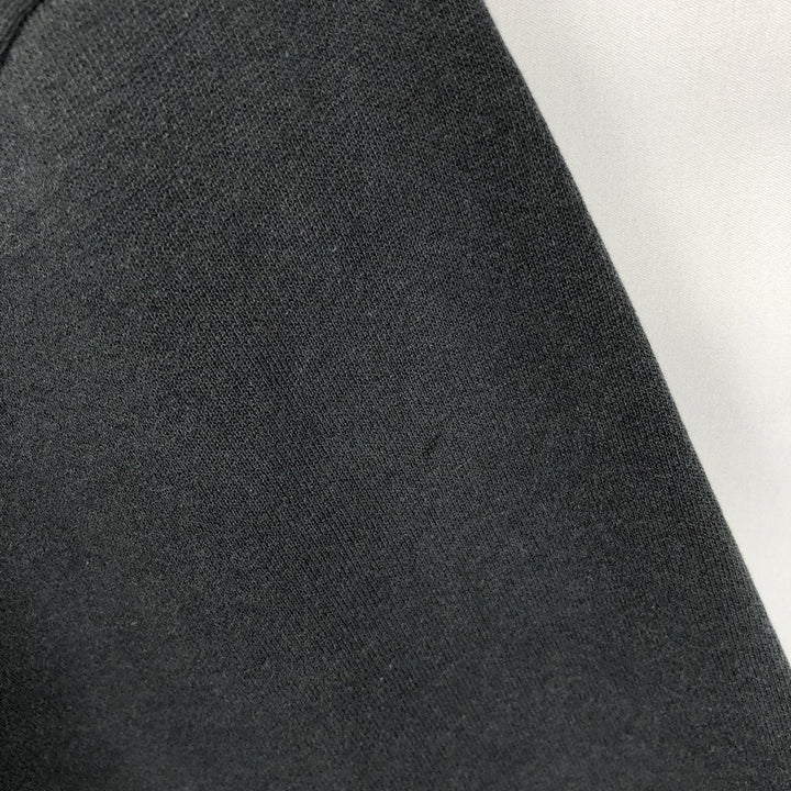 80s-90'S Jerzees Plain Blank Sweatshirt Trainer Made in USA Men's Size L Vintage cotton black type Vintage Second Hand