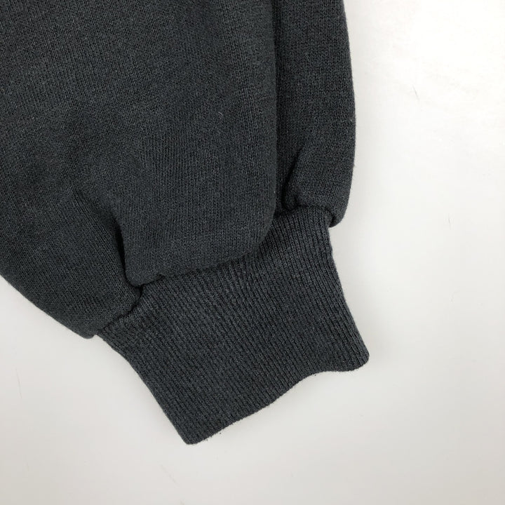 90'S Jerzees Plain Blank Sweatshirt Trainer Made in USA Men's Size L Vintage cotton black type Vintage Second Hand