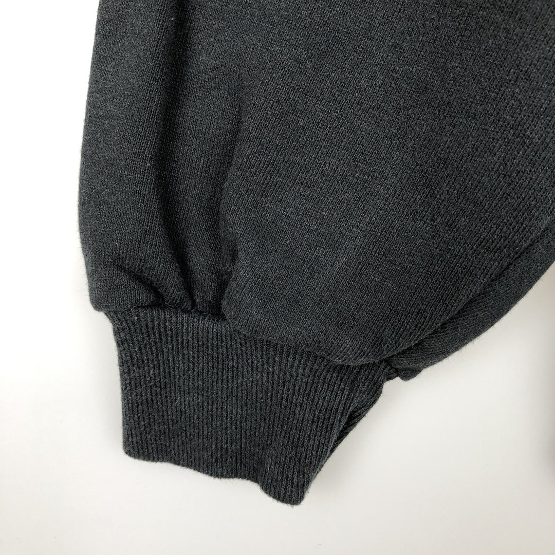90'S Jerzees Plain Blank Sweatshirt Trainer Made in USA Men's Size L Vintage cotton black type Vintage Second Hand
