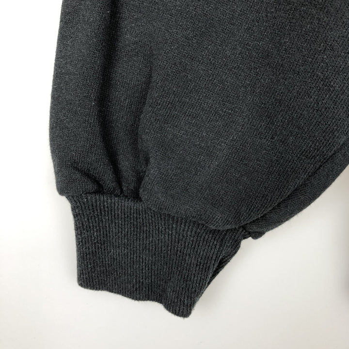 90'S Jerzees Plain Blank Sweatshirt Trainer Made in USA Men's Size L Vintage cotton black type Vintage Second Hand