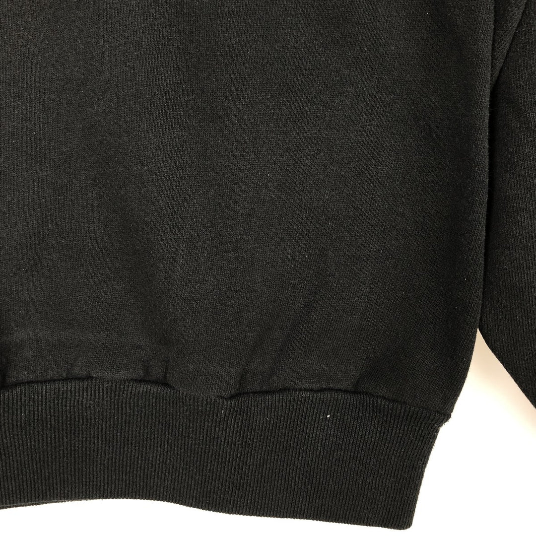 90'S Jerzees Plain Blank Sweatshirt Trainer Made in USA Men's Size L Vintage cotton black type Vintage Second Hand