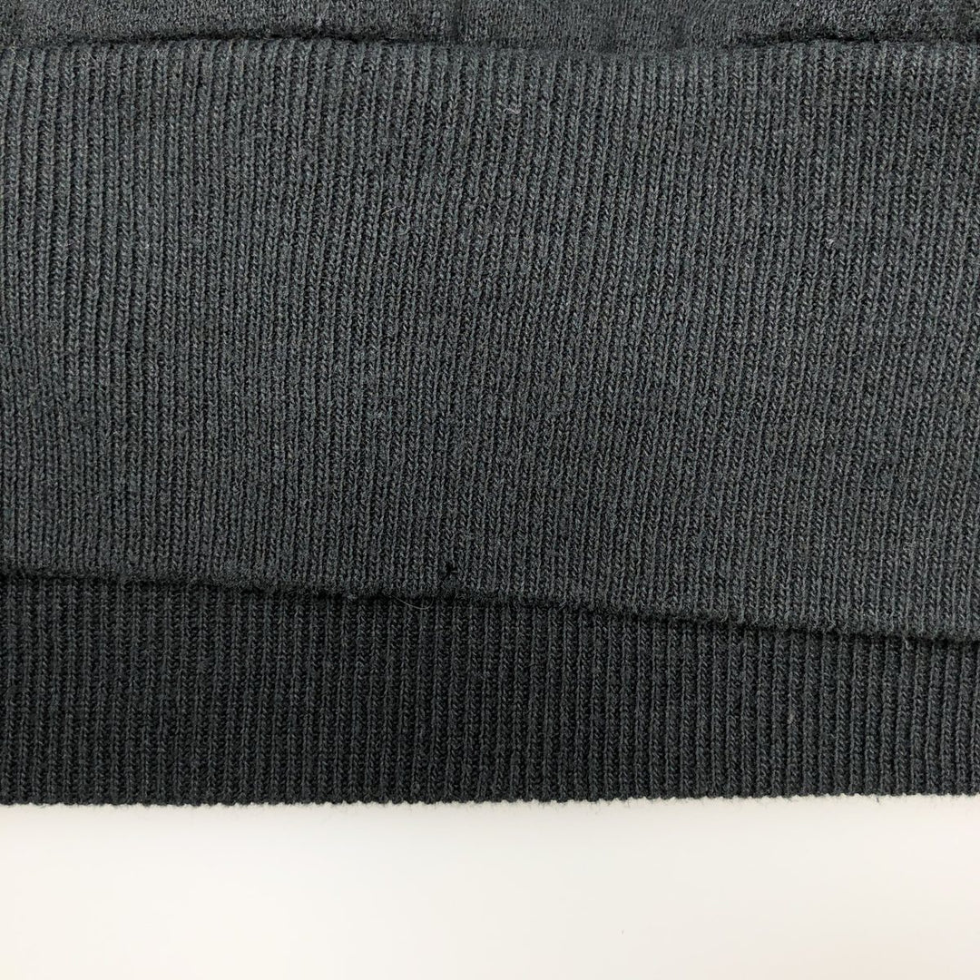 90'S Jerzees Plain Blank Sweatshirt Trainer Made in USA Men's XL Vintage cotton black type Vintage Second Hand