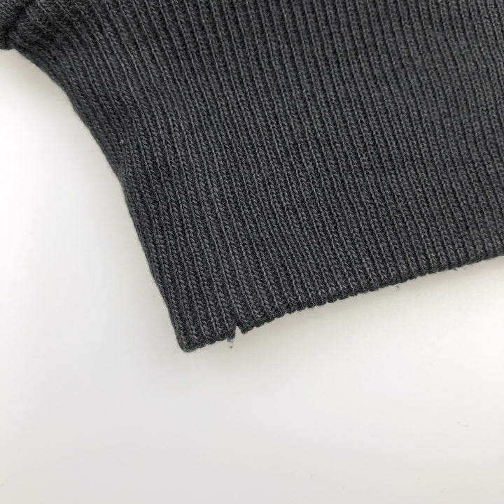 90'S Jerzees Plain Blank Sweatshirt Trainer Made in USA Men's XL Vintage cotton black type Vintage Second Hand