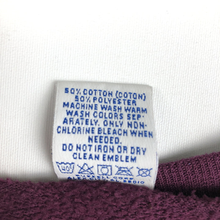 90'S Russell plain blank sweatshirt, sweatshirt, made in USA, men's size M, vintage cotton purple type Vintage Second Hand