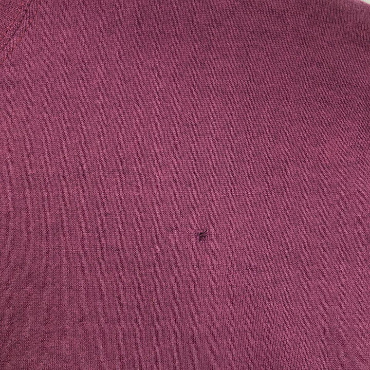90'S Russell plain blank sweatshirt, sweatshirt, made in USA, men's size M, vintage cotton purple type Vintage Second Hand