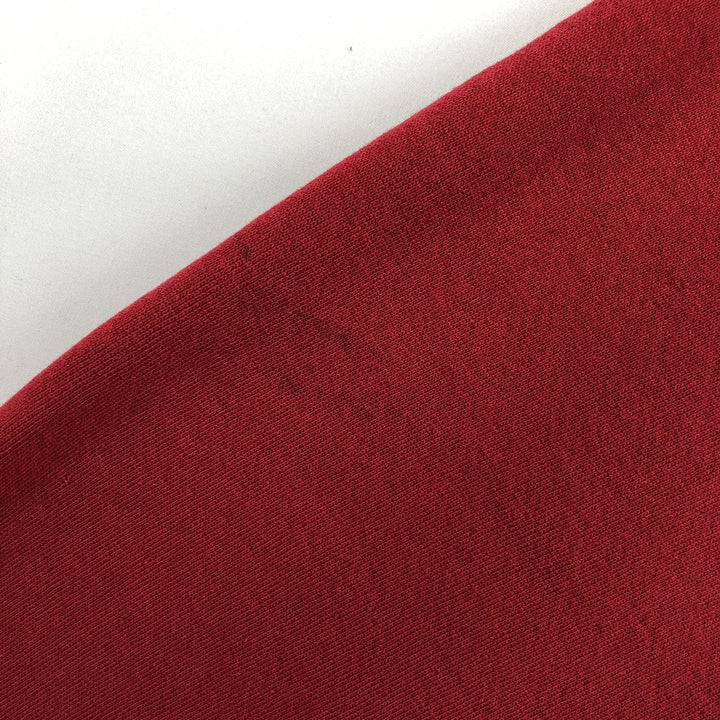 90'S Russell plain blank sweatshirt, sweatshirt, men's XL size, vintage cotton red type Vintage Second Hand