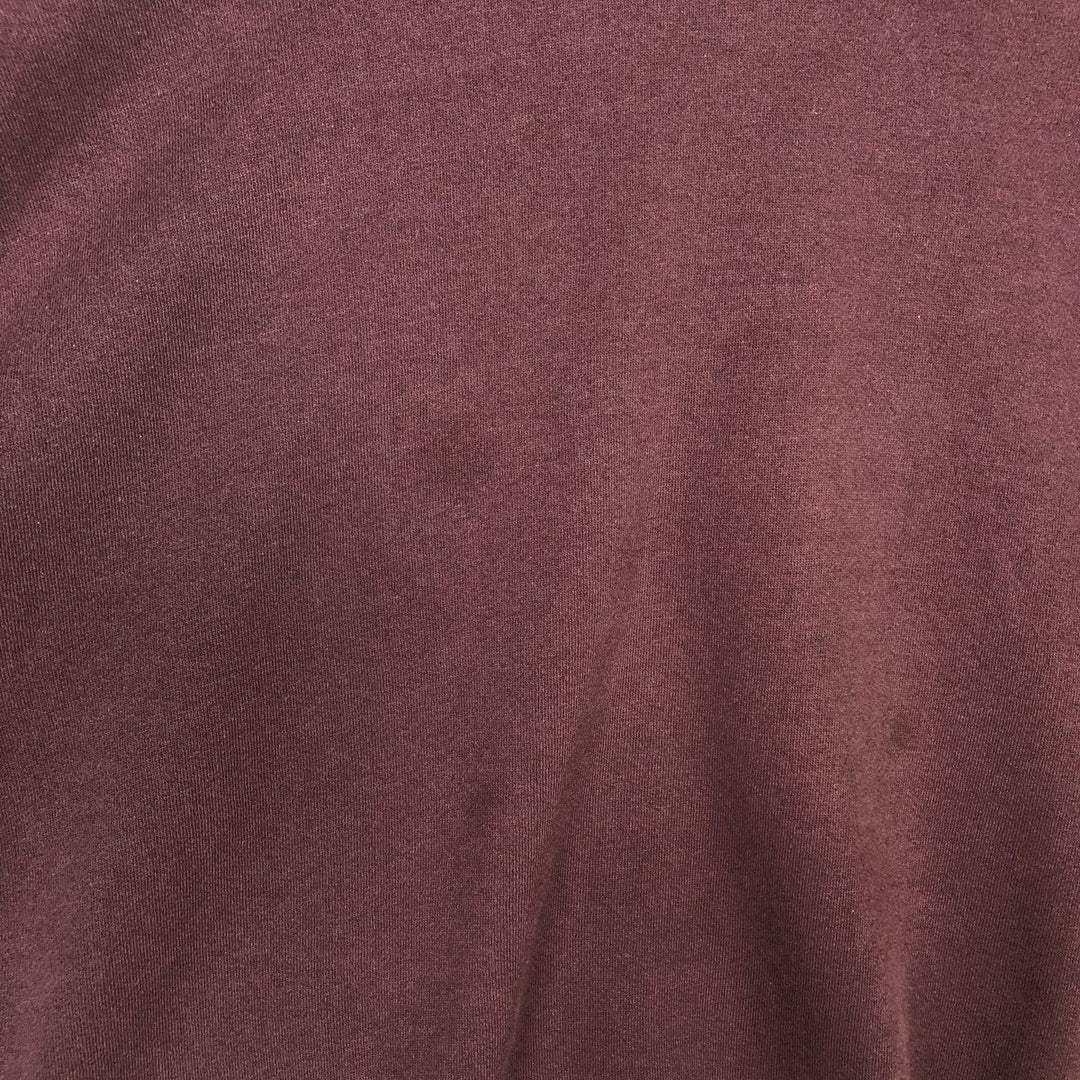 90'S Russell plain blank sweatshirt, sweatshirt, men's XXL size, vintage cotton red type reddish brown Vintage Second Hand
