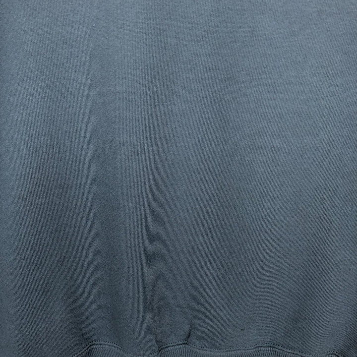 90'S Russell Athletic Plain Blank Sweatshirt, Men's Size XL (Equivalent), Vintage cotton Charcoal Vintage Second Hand