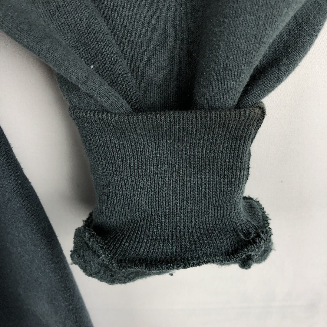 90'S Russell plain blank sweatshirt, sweatshirt, men's size L, vintage cotton Charcoal Vintage Second Hand
