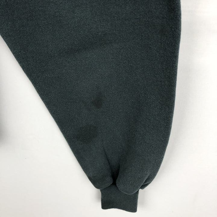 90'S Russell plain blank sweatshirt, sweatshirt, men's size L, vintage cotton Charcoal Vintage Second Hand