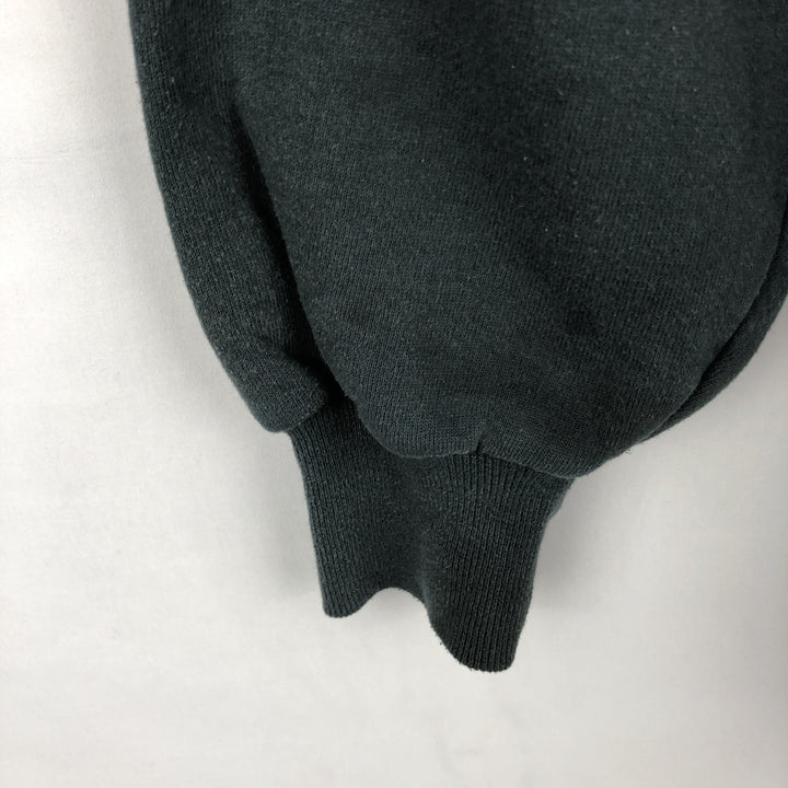 90'S Russell plain blank sweatshirt, sweatshirt, men's size L, vintage cotton Charcoal Vintage Second Hand