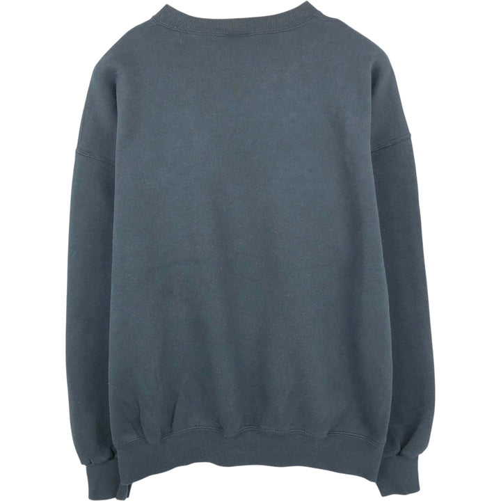 Vintage 90'S Russell ATHLETIC blank sweatshirt, made in the USA, men's size XXL. cotton black type Vintage Second Hand