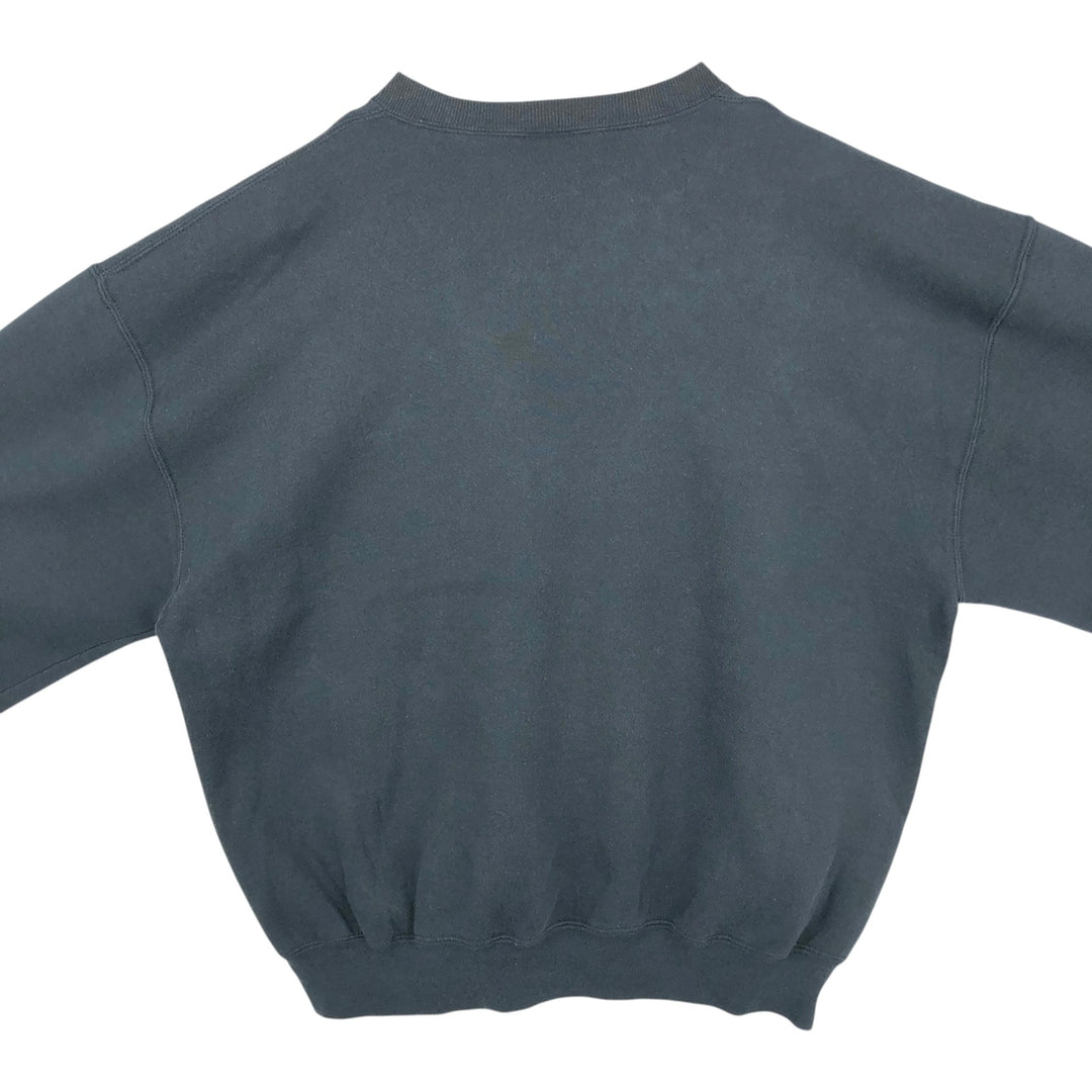 Vintage 90'S Russell ATHLETIC blank sweatshirt, made in the USA, men's size XXL. cotton black type Vintage Second Hand