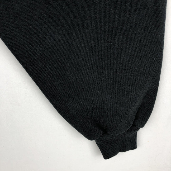 Vintage 90'S Russell ATHLETIC blank sweatshirt, made in the USA, men's size XXL. cotton black type Vintage Second Hand
