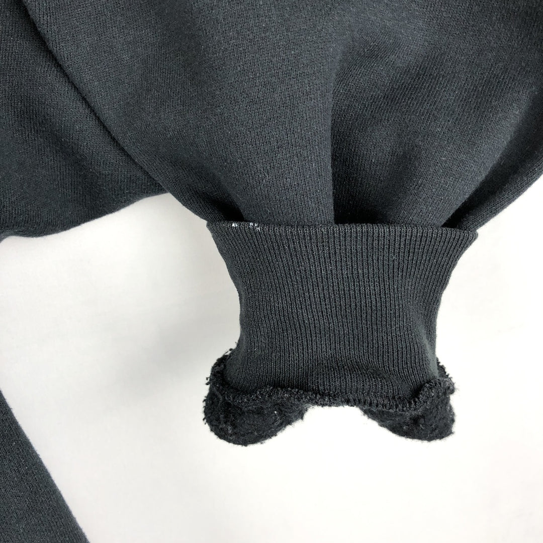 Vintage 90'S Russell ATHLETIC blank sweatshirt, made in the USA, men's size XXL. cotton black type Vintage Second Hand