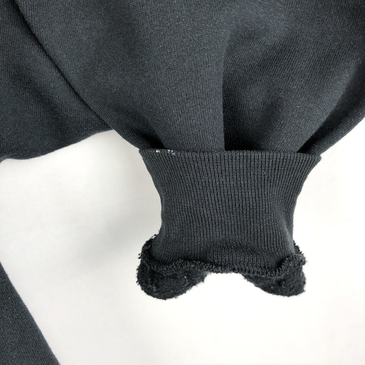 Vintage 90'S Russell ATHLETIC blank sweatshirt, made in the USA, men's size XXL. cotton black type Vintage Second Hand