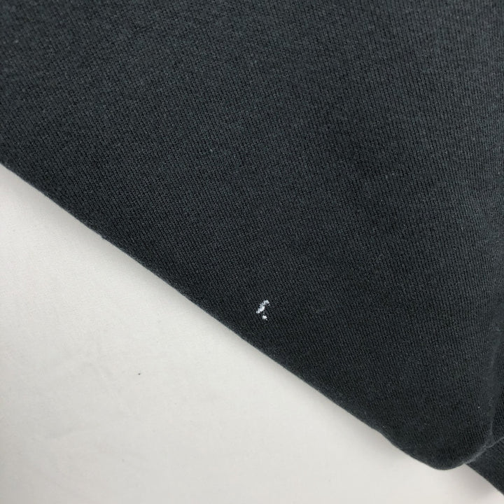 Vintage 90'S Russell ATHLETIC blank sweatshirt, made in the USA, men's size XXL. cotton black type Vintage Second Hand