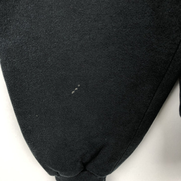 Vintage 90'S Russell ATHLETIC blank sweatshirt, made in the USA, men's size XXL. cotton black type Vintage Second Hand