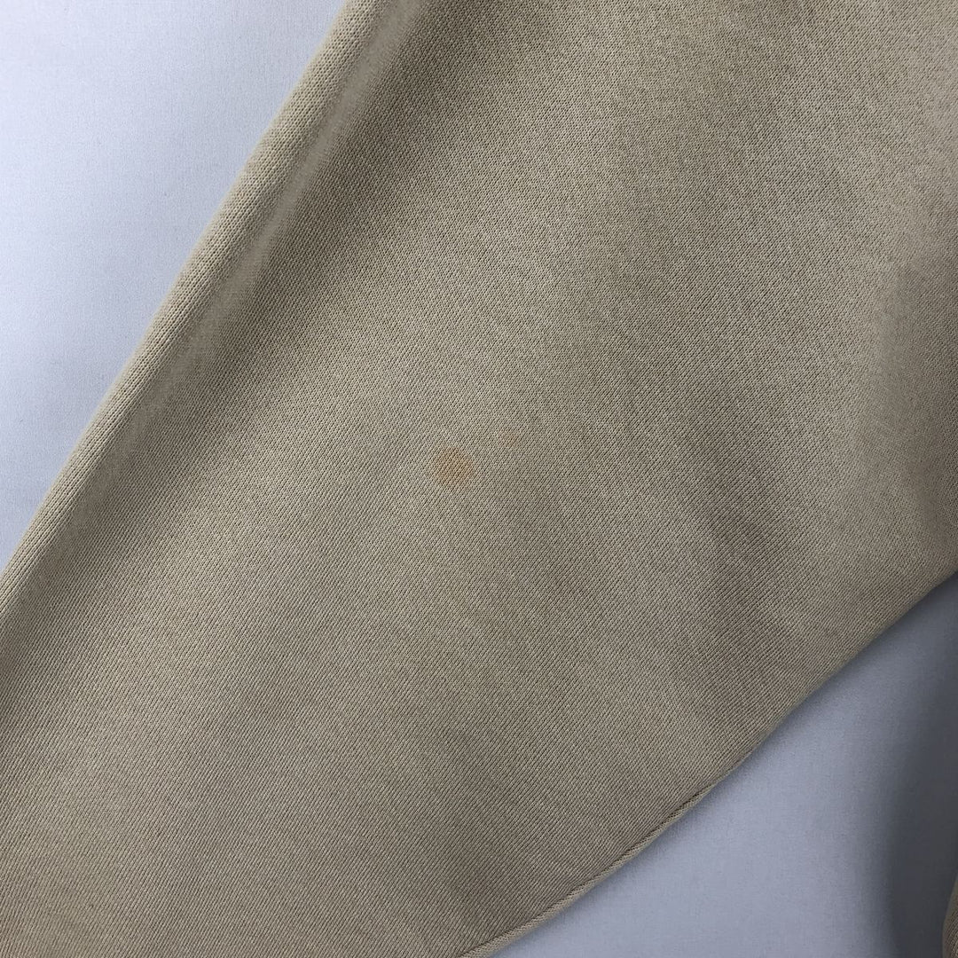 90'S Russell plain blank sweatshirt, sweatshirt, men's XXL size, vintage cotton unbleached Vintage Second Hand