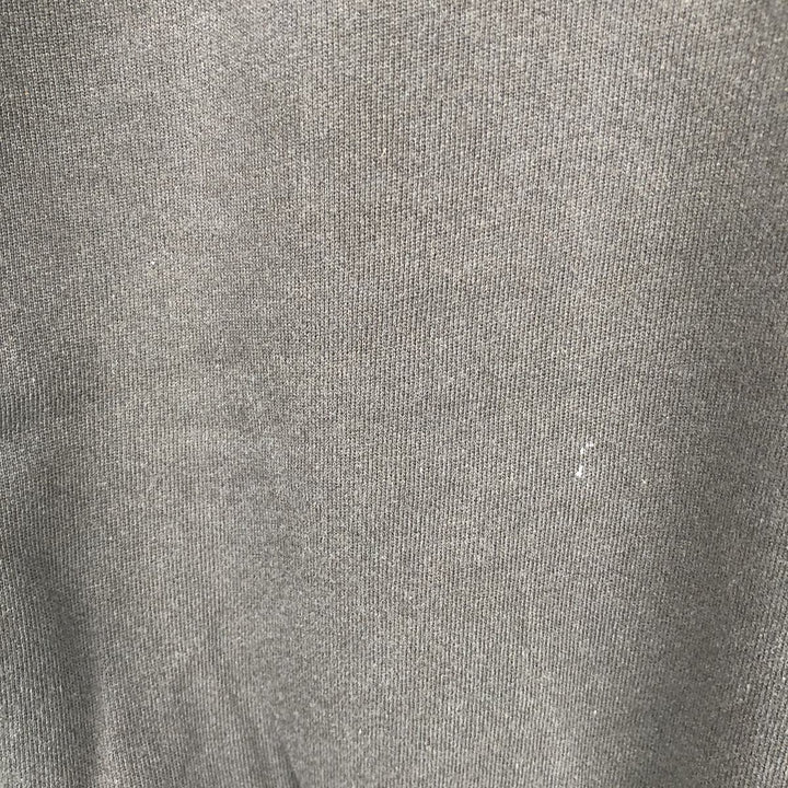 80'S Hanes Blue Tag Plain Blank Sweatshirt Trainer Made in USA Men's XL Vintage cotton black type Vintage Second Hand