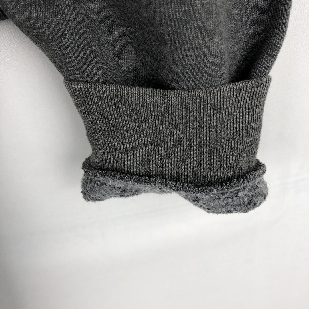90'S Russell Athletic Plain Blank Sweatshirt, Men's XXL equivalent, Vintage cotton Charcoal Vintage Second Hand