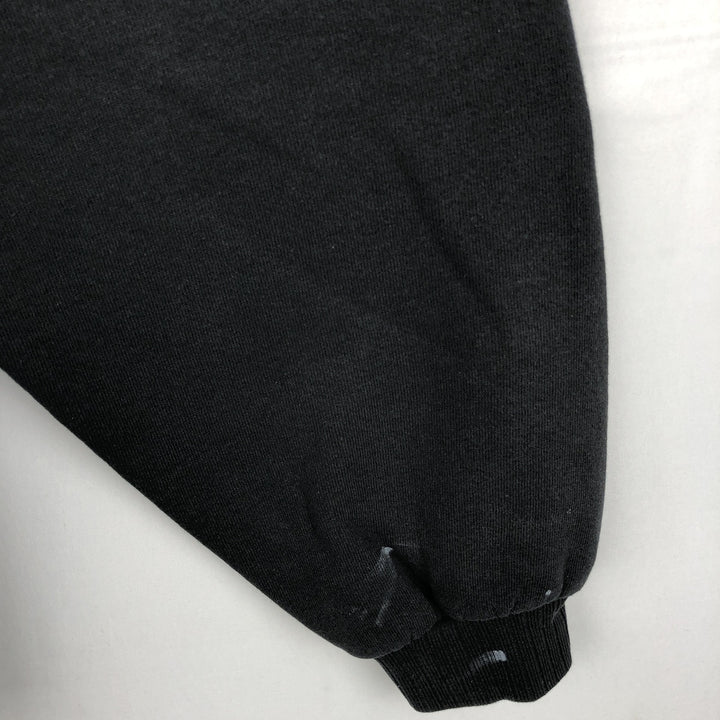 Vintage 90'S Russell ATHLETIC blank sweatshirt, made in the USA, size L, men's cotton black type Vintage Second Hand