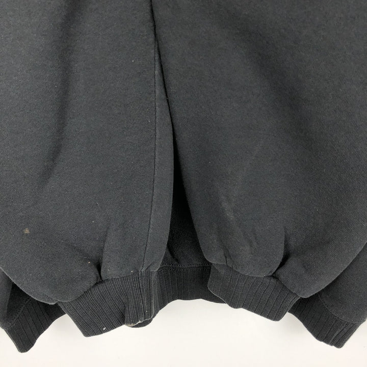 Vintage 90'S Russell ATHLETIC blank sweatshirt, made in the USA, size L, men's cotton black type Vintage Second Hand