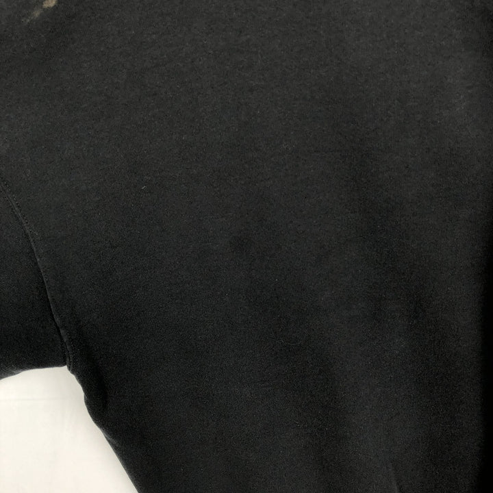 Vintage 90'S Russell ATHLETIC blank sweatshirt, made in the USA, size L, men's cotton black type Vintage Second Hand