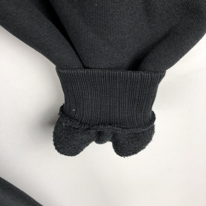Vintage 90'S Russell ATHLETIC blank sweatshirt, made in the USA, size L, men's cotton black type Vintage Second Hand