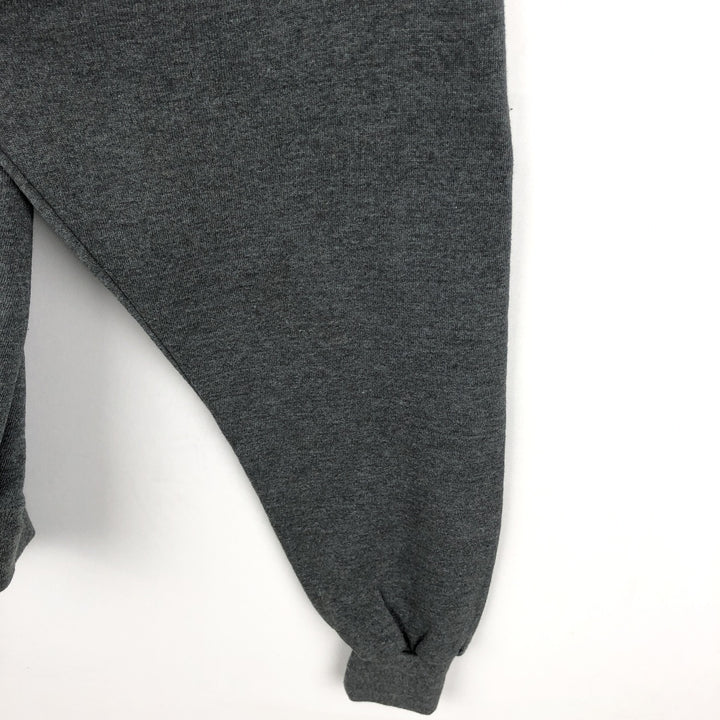 90'S Russell Athletic Plain Blank Sweatshirt, Men's Size XL (Equivalent), Vintage cotton Charcoal Vintage Second Hand