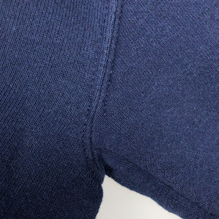 90'S Russell plain blank sweatshirt, sweatshirt, men's size L, vintage cotton navy blue type Vintage Second Hand
