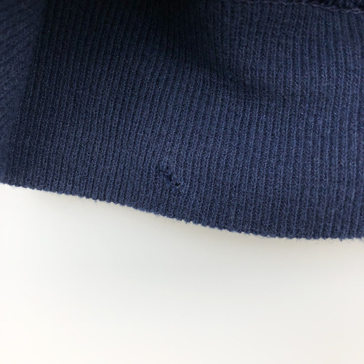90'S Russell plain blank sweatshirt, sweatshirt, men's size L, vintage cotton navy blue type Vintage Second Hand