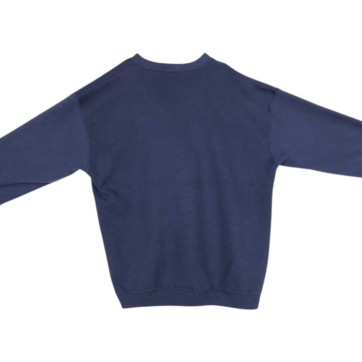 90'S Russell plain blank sweatshirt, sweatshirt, made in USA, men's XXL, vintage cotton navy blue type Vintage Second Hand