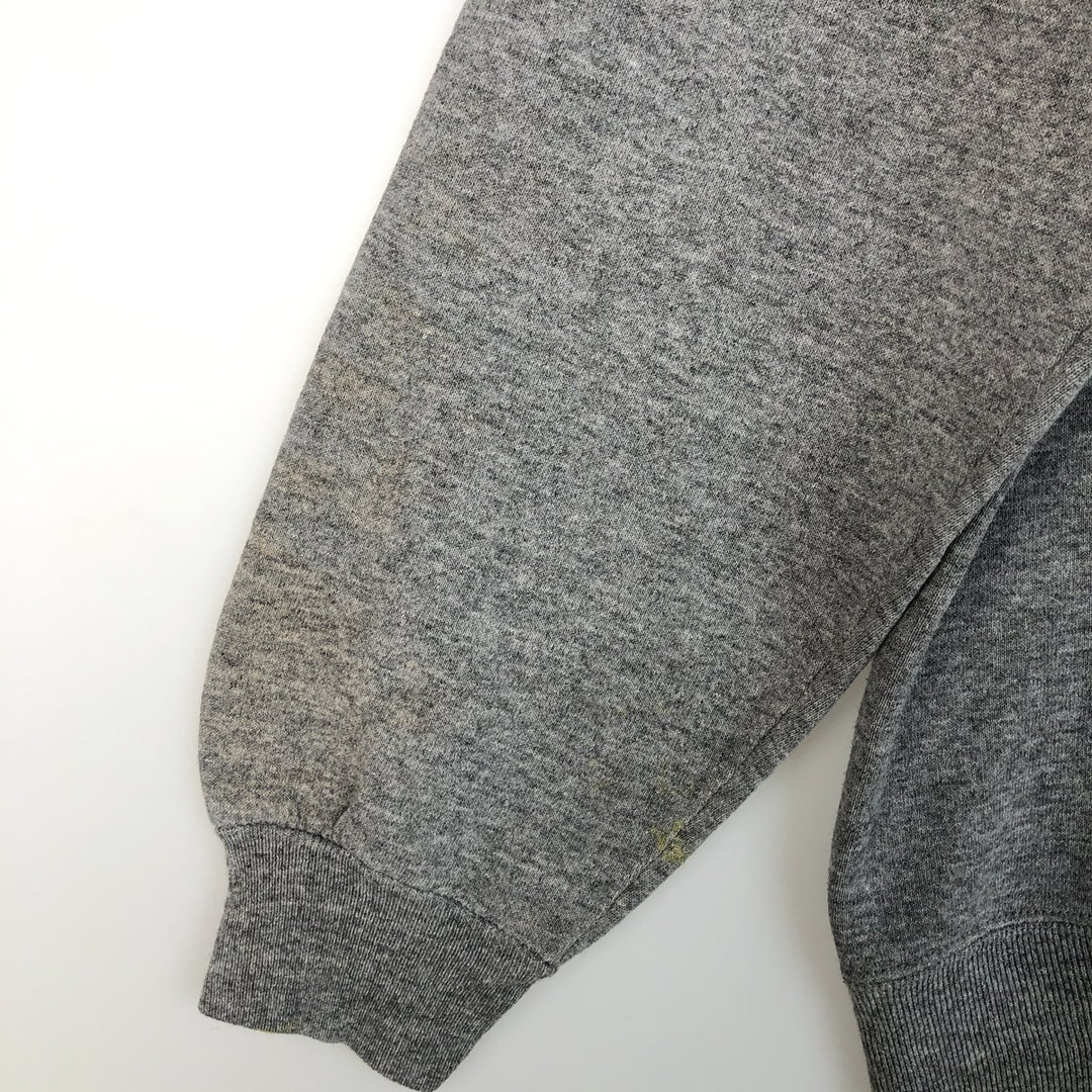 90'S Russell plain blank sweatshirt, sweatshirt, made in USA, men's XL size, vintage polyester gray type Vintage Second Hand