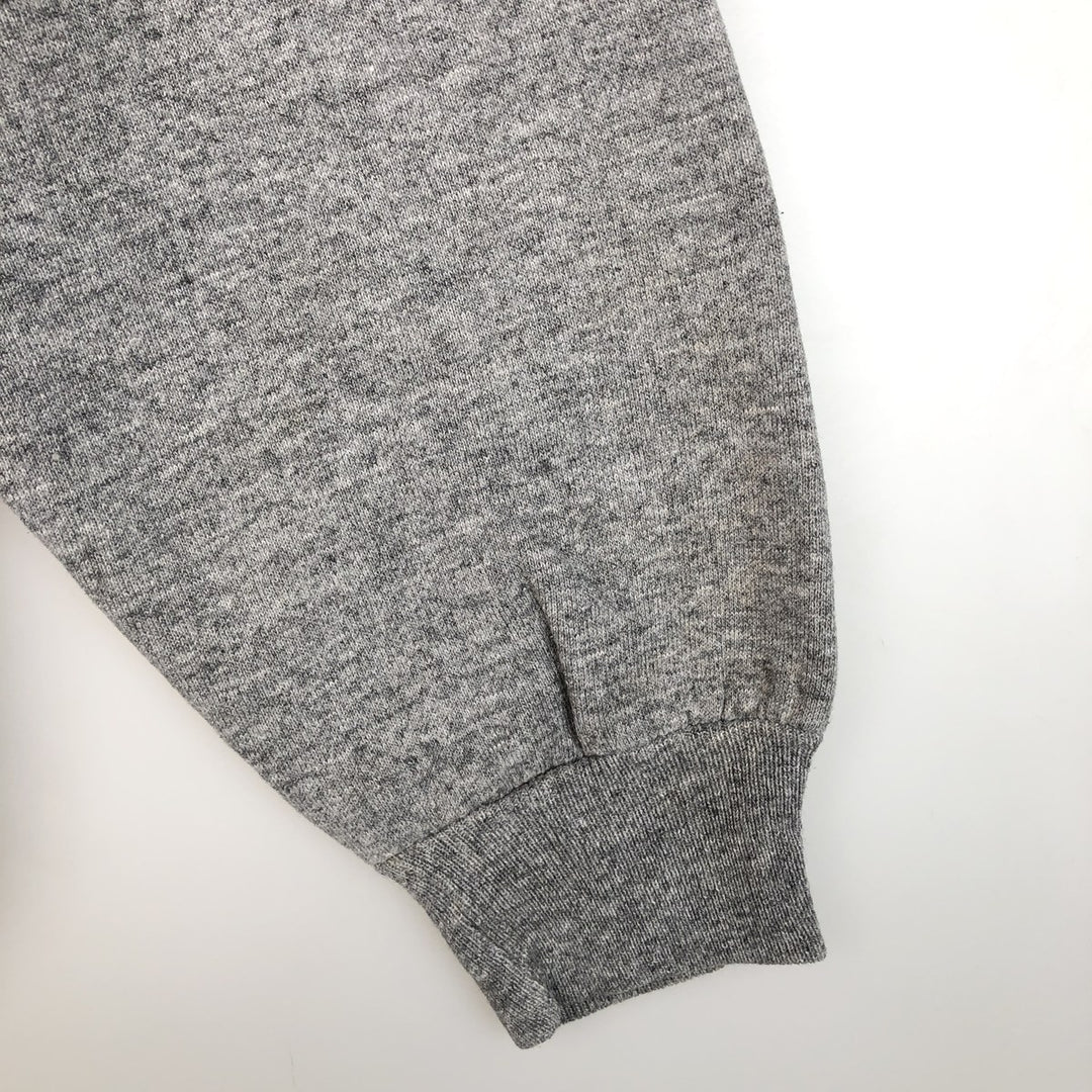 90'S Russell plain blank sweatshirt, sweatshirt, made in USA, men's XL size, vintage polyester gray type Vintage Second Hand