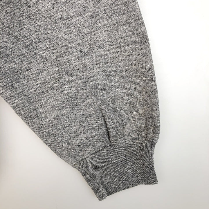 90'S Russell plain blank sweatshirt, sweatshirt, made in USA, men's XL size, vintage polyester gray type Vintage Second Hand