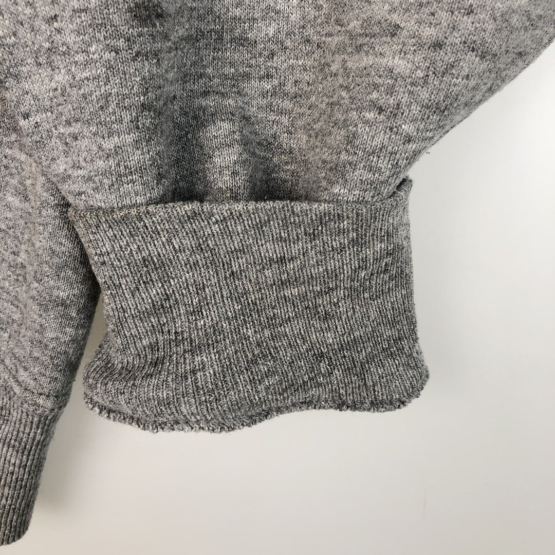 90'S Russell plain blank sweatshirt, sweatshirt, made in USA, men's XL size, vintage polyester gray type Vintage Second Hand