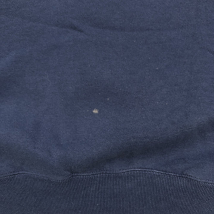 90'S Russell plain blank sweatshirt, sweatshirt, men's XXL size, vintage cotton navy blue type Vintage Second Hand