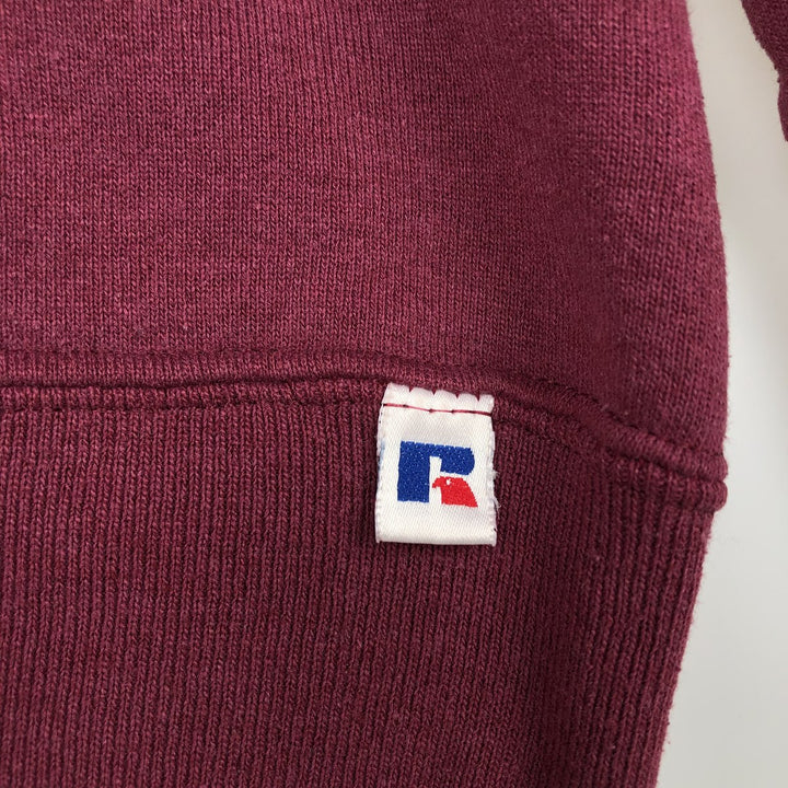 90'S Russell plain blank sweatshirt, sweatshirt, made in USA, men's XXL, vintage cotton red type Vintage Second Hand