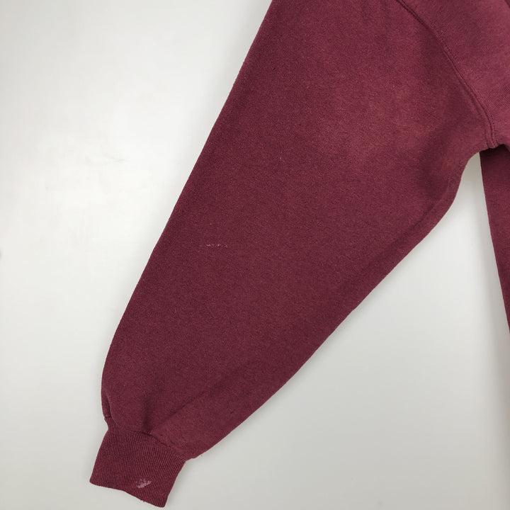 90'S Russell plain blank sweatshirt, sweatshirt, made in USA, men's XXL, vintage cotton red type Vintage Second Hand