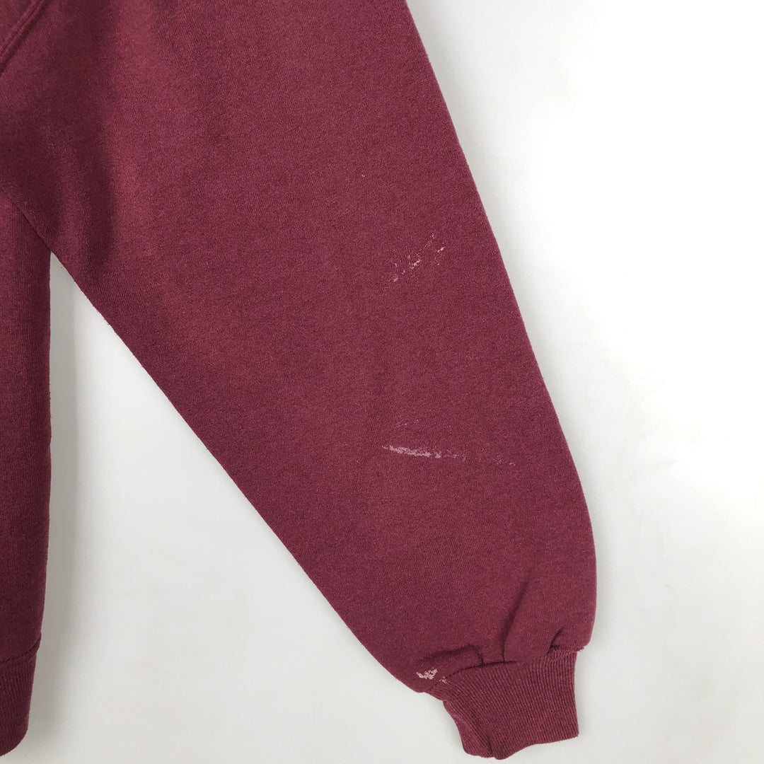90'S Russell plain blank sweatshirt, sweatshirt, made in USA, men's XXL, vintage cotton red type Vintage Second Hand