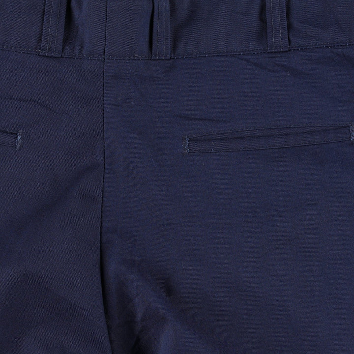 70s-80'S Sears PERMA-PREST Work Pants, Men's W34 (approx.), Vintage unclear navy blue type Vintage Second Hand