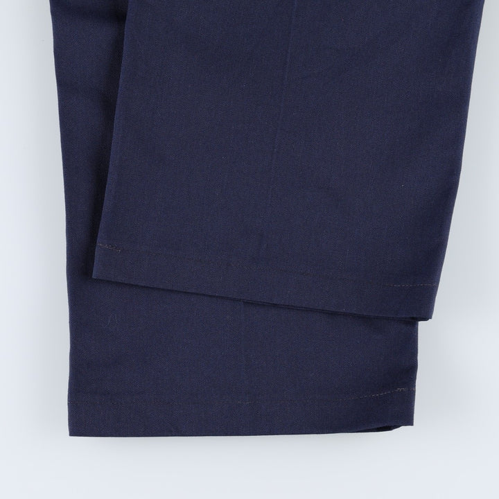 70s-80'S Sears PERMA-PREST Work Pants, Men's W34 (approx.), Vintage unclear navy blue type Vintage Second Hand
