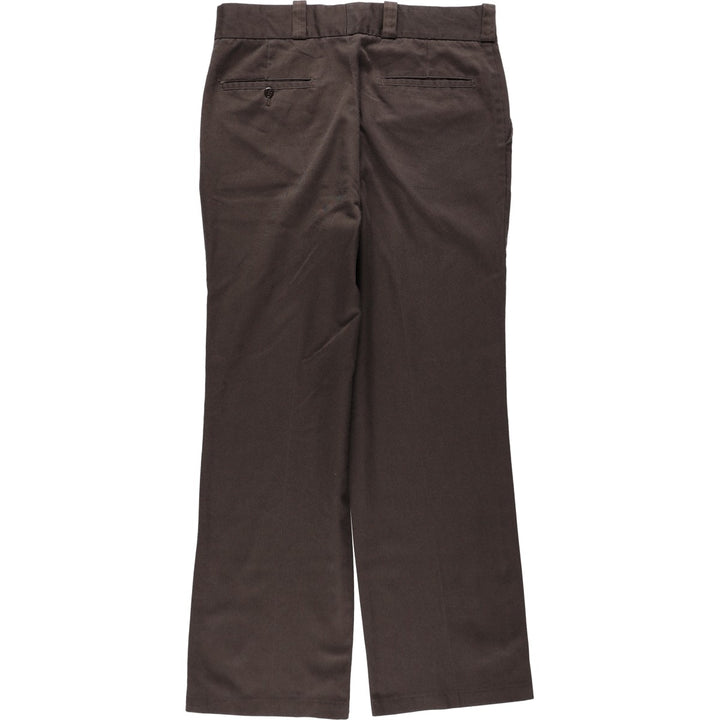 1970'S Sears work pants, men's size W33 (approx.), vintage. unclear brown type Vintage Second Hand